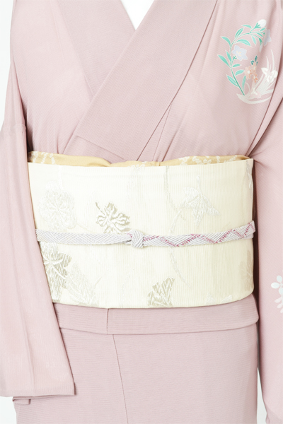 絽訪問着[秋草]