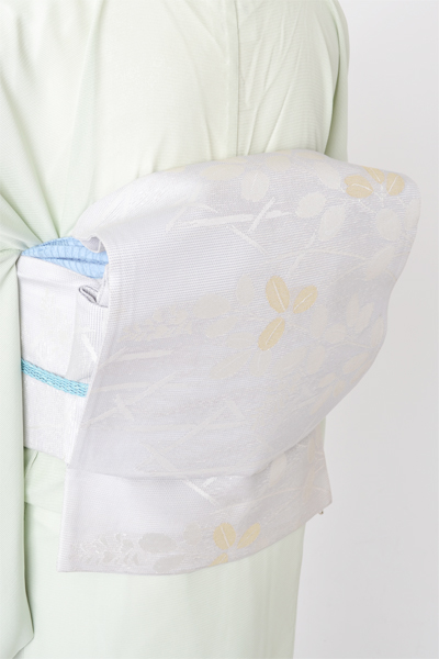 絽訪問着[百合・萩]