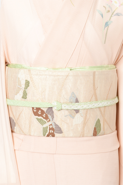 絽訪問着[花々]