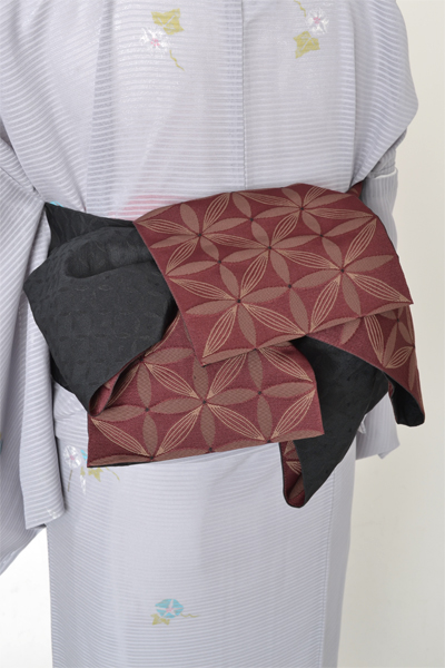 絽小紋［朝顔］