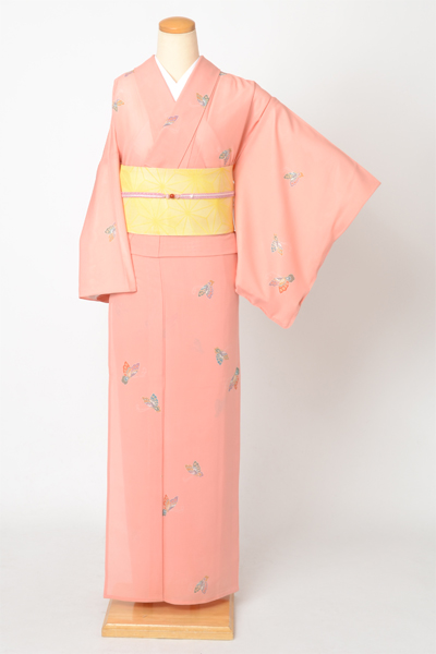 絽小紋［蝶々］