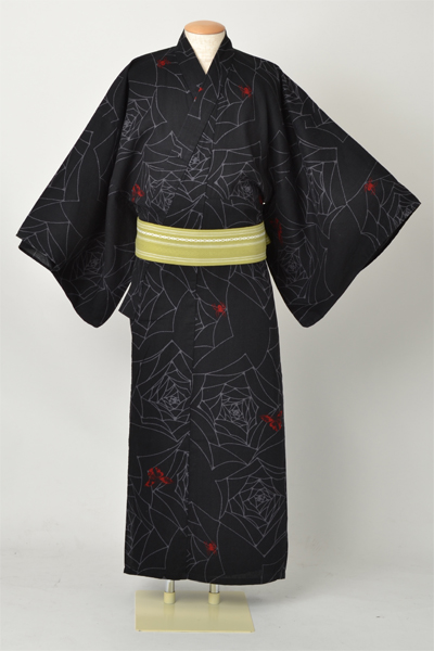 浴衣[169-177cm]くもの巣