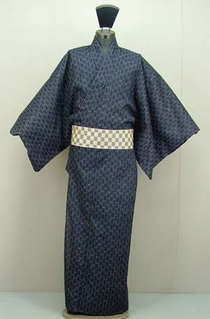 浴衣[171-179cm]絣