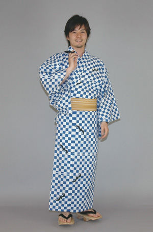 浴衣[167-175cm]石畳
