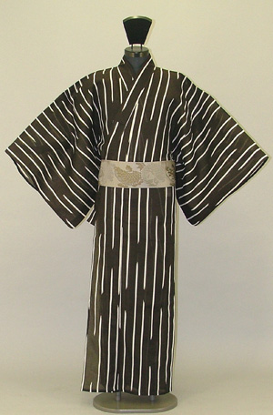 浴衣[164-172cm]縞