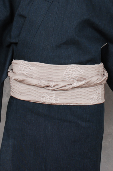 浴衣[158-166cm]鉄紺・無地