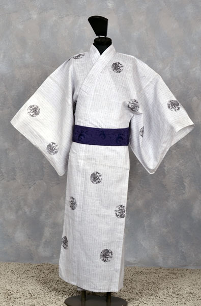浴衣[165-173cm]グレー・龍