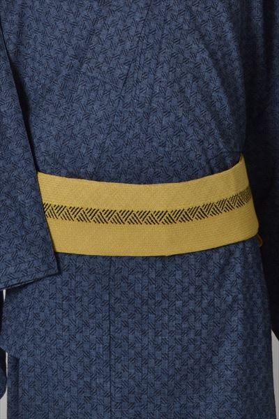 浴衣[172-180cm]藍･先染め