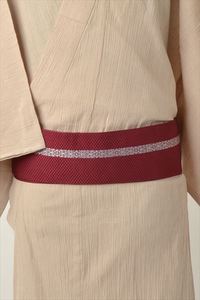 浴衣[171-179cm]縮み･ベージュ