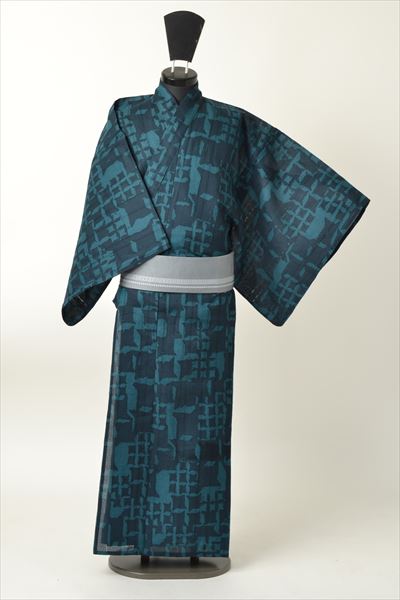 浴衣[162-170cm]納戸色