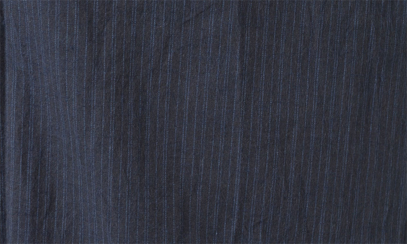 浴衣［180-190cｍ］紺地の細縞模様