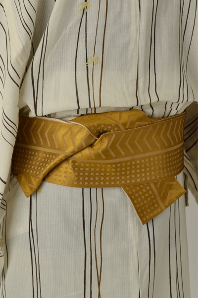 浴衣［166-174cｍ］生成地にツバメ模様