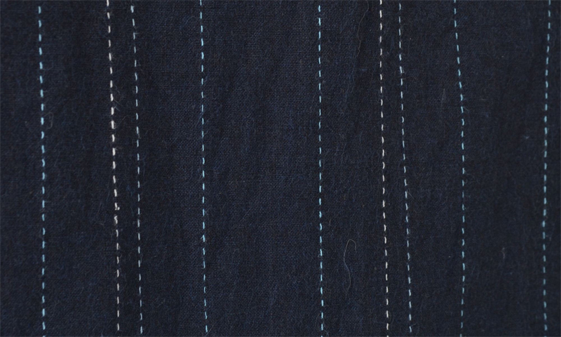 浴衣［166-174cm］紺のステッチ模様