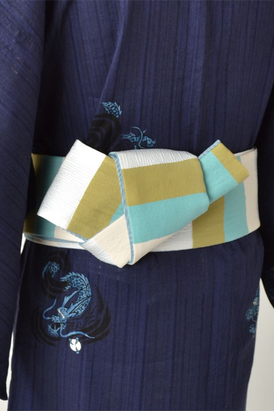 浴衣［171-179cｍ］藍地の龍模様