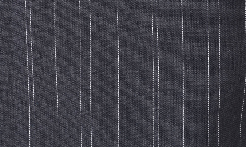 浴衣［181-189cm］ダークグレイの縞模様