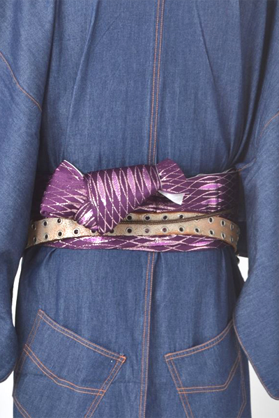 浴衣［168-176cm］藍色のデニム