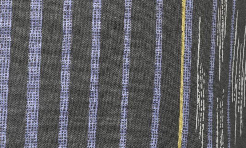 浴衣［171-179cm］青地の縞模様