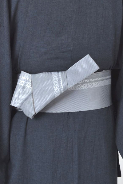 浴衣［172-180cm］鉄紺の細嶋模様