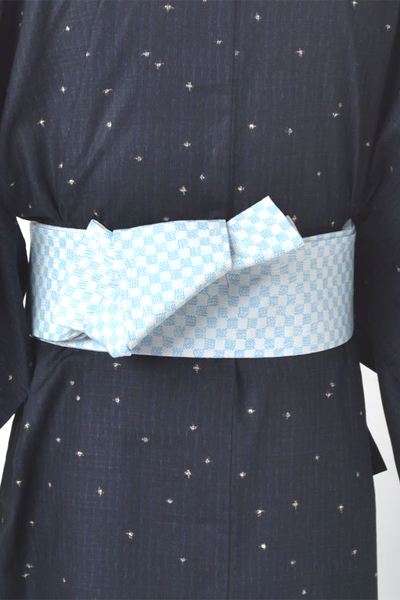 浴衣［161-169cm］黒地の抽象模様