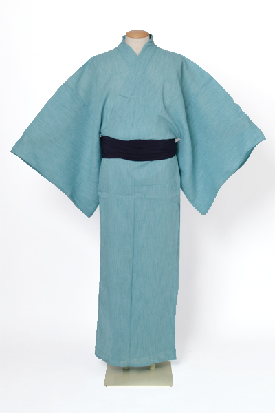 浴衣［163-180cm]水色・楊柳浴衣