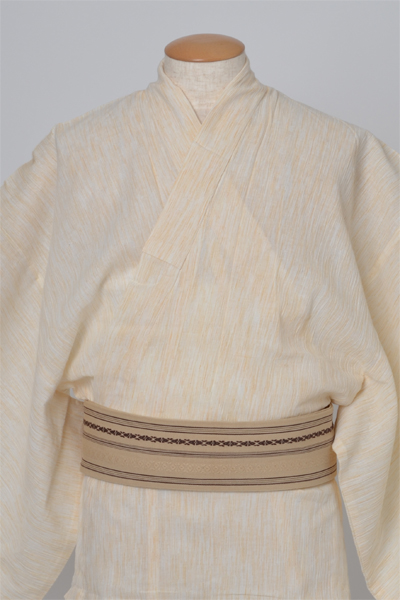 浴衣［165-179cm]鳥の子色・楊柳浴衣