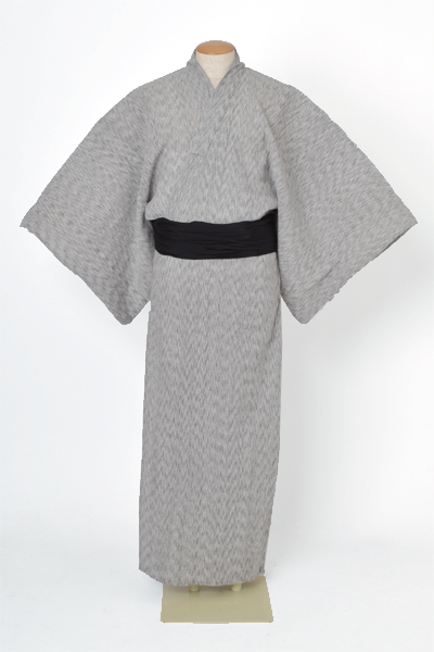 浴衣［171-179cm]灰色・楊柳浴衣