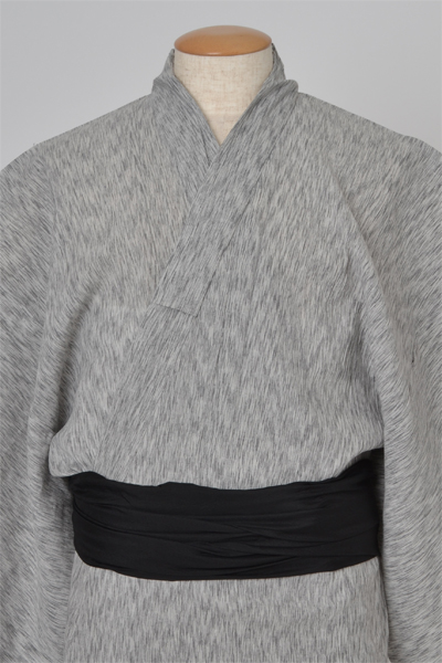 浴衣［171-179cm]灰色・楊柳浴衣