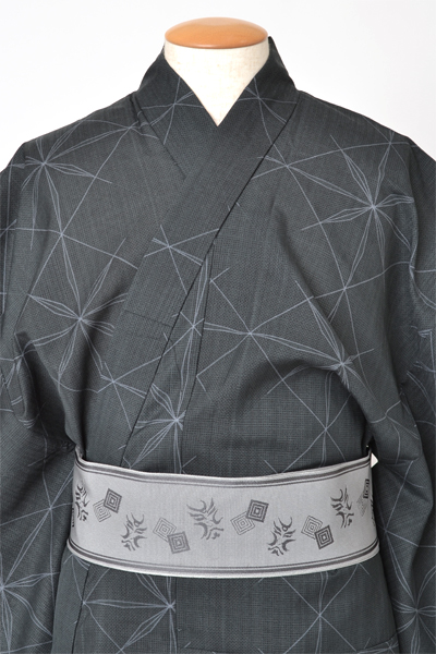 浴衣[169-177ｃｍ]JAPANSTYLE・深緑