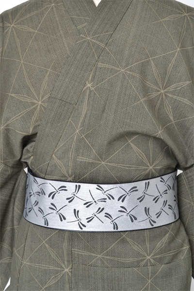 浴衣[160-178ｃｍ]JAPANSTYLE・緑