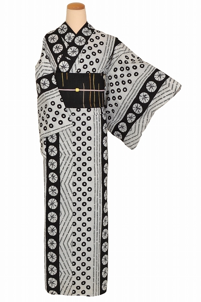 浴衣（絞り柄）