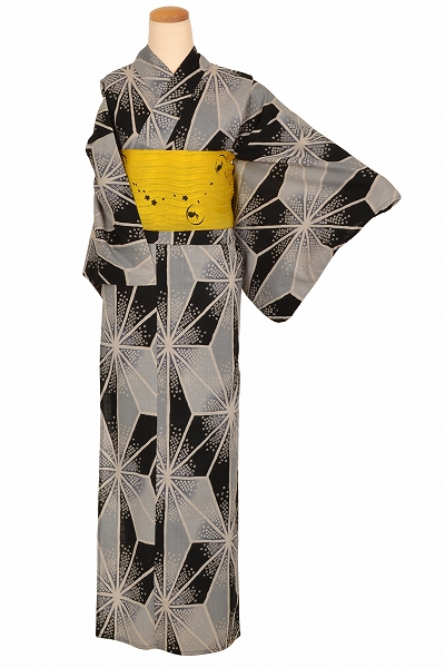 ゆかた(麻の葉)