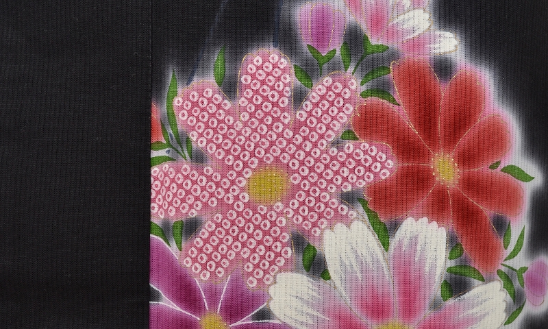 ゆかた(花手まり)