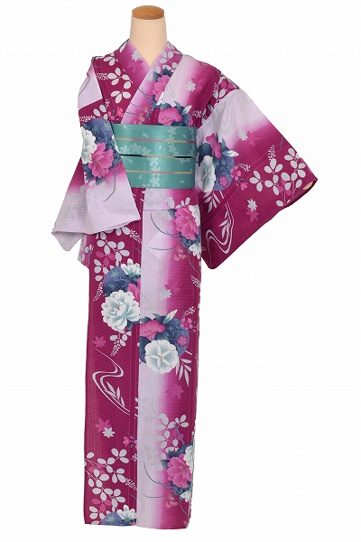 ゆかた(朝顔・萩)