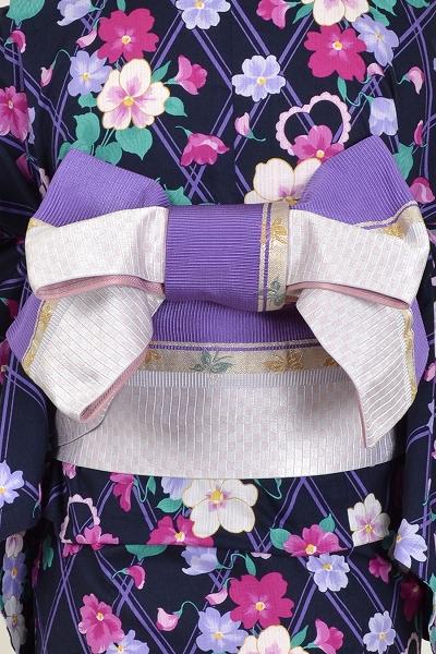 ゆかた(ミッドナイトブル-)