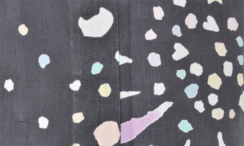 浴衣[黒・花火]