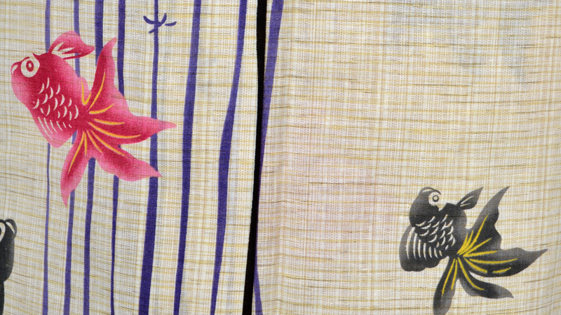 浴衣(金魚・帯KANSAI)