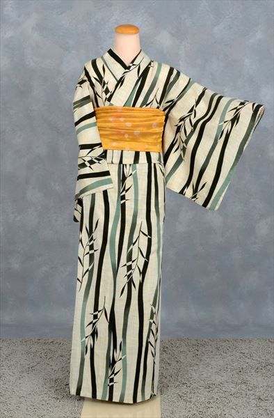 浴衣(柳・兵児帯)