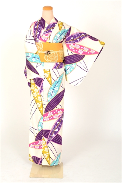 浴衣(IKKO・笹の葉)