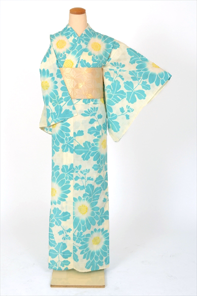 浴衣(VIVI・帯桐生織)