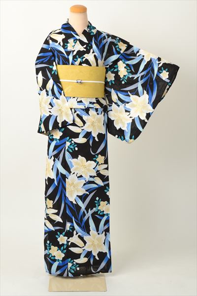 浴衣(蘭・トールサイズ)