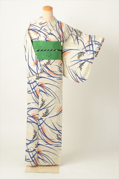 浴衣(花色衣・稲穂)
