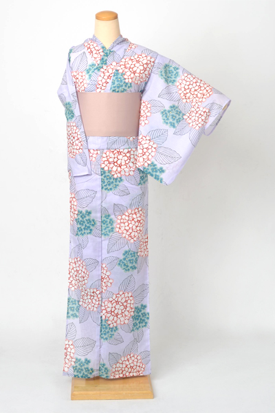 浴衣[あじさい]