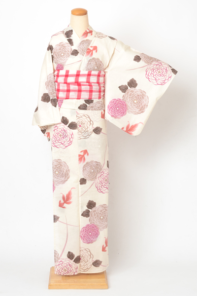 浴衣[花・金魚]