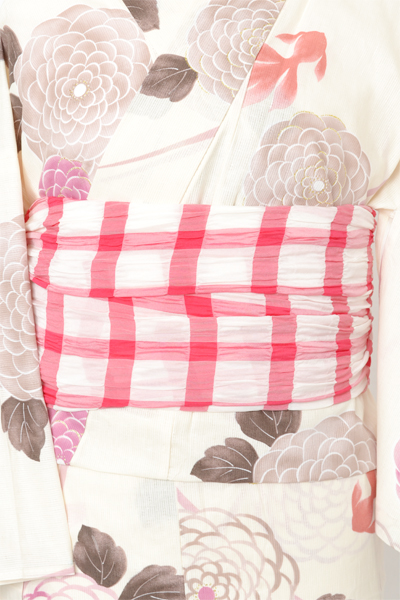 浴衣[花・金魚]