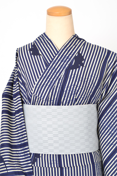 浴衣[縞・燕]