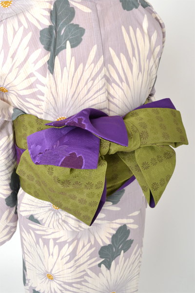 浴衣[薄紫・菊]