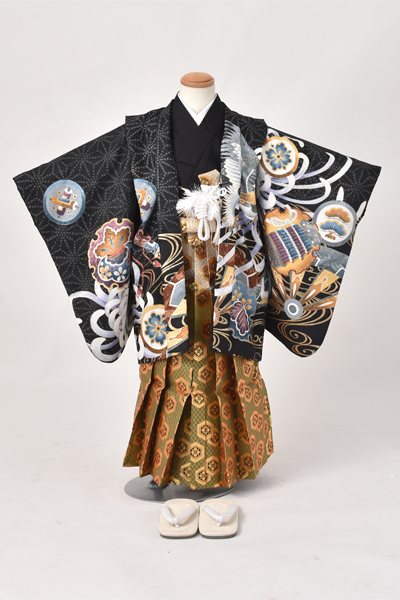 五歳祝着・Sサイズ【鷹】(身長約95〜105cmのお客様向け)