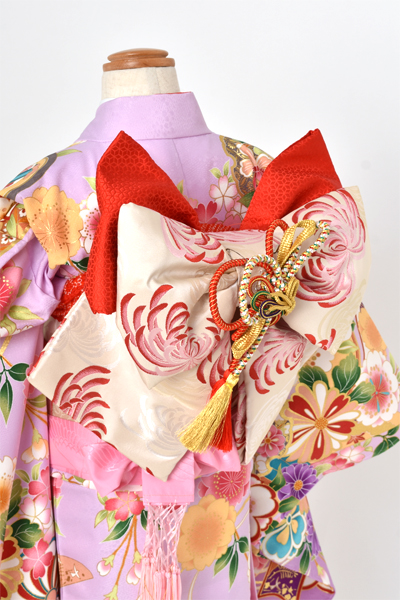 七歳祝着【薄紫色】