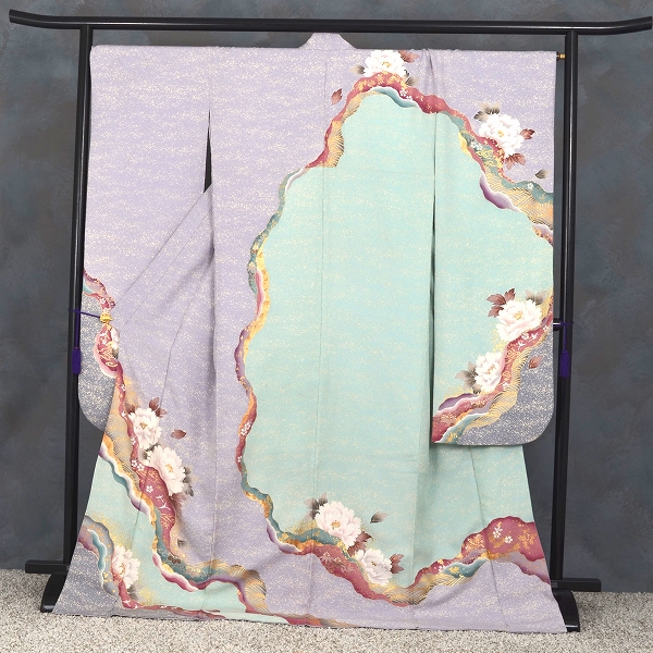 振袖[薄紫・ぼたん]