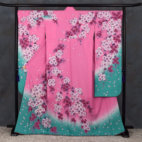 振袖[ピンク・しだれ桜]